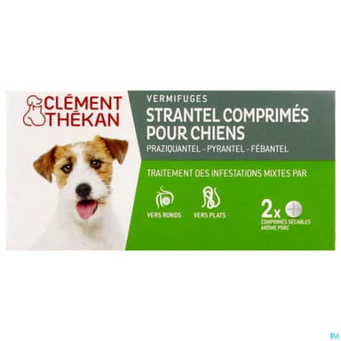 Clement Thekan Strantel Chien Comprime 2