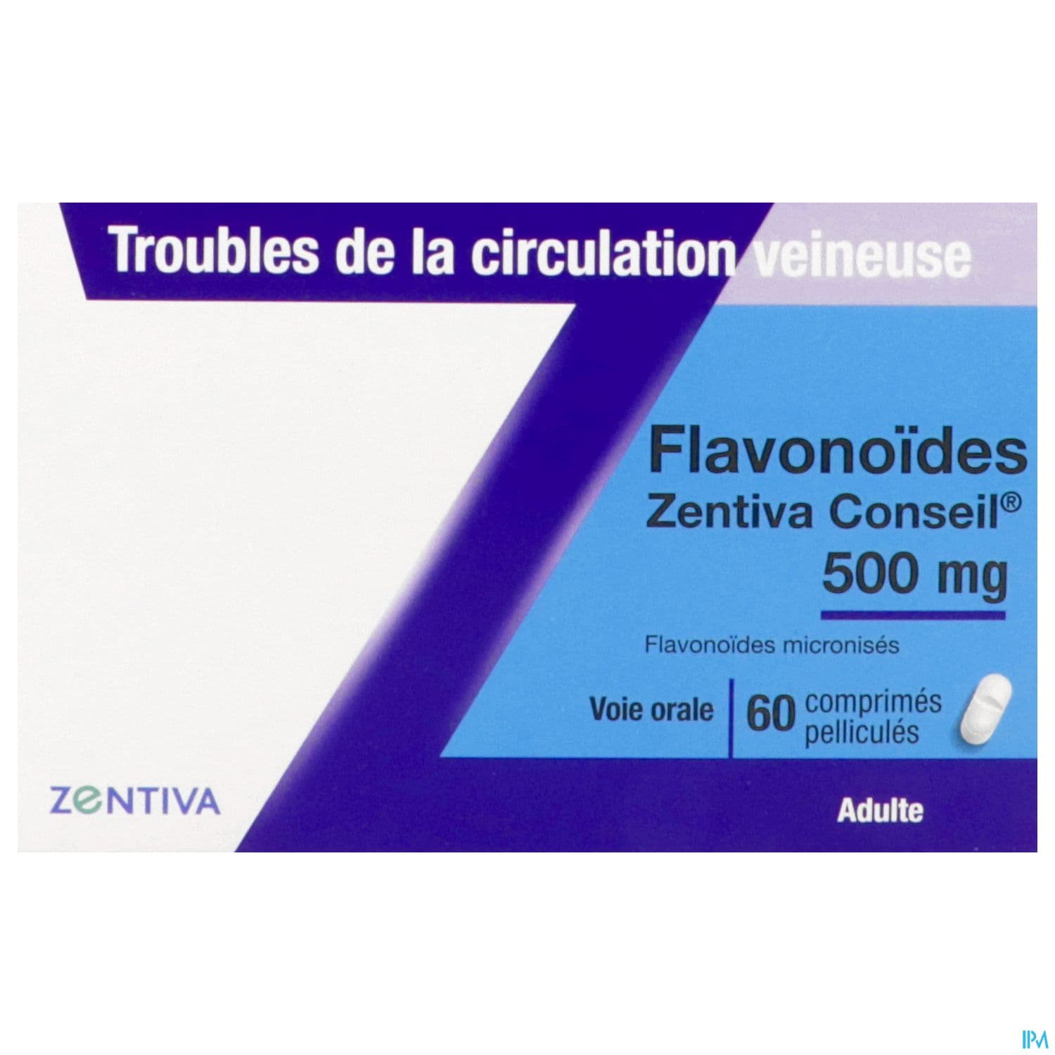 FLAVONOIDE 500MG ZENTIVA CPR 60