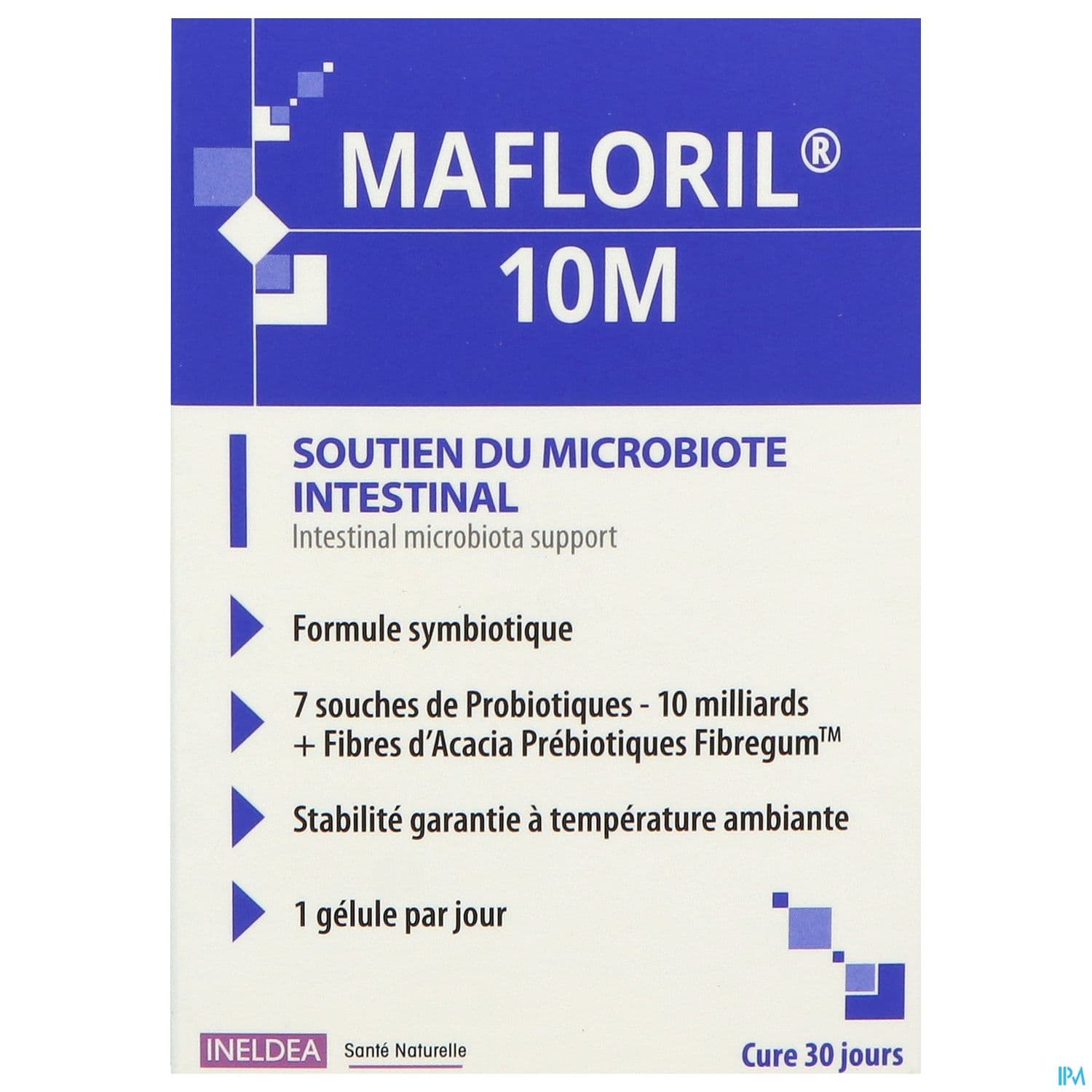 Ineldea Isn Mafloril 10m Soutient La Flore Intestinale Gelule 30