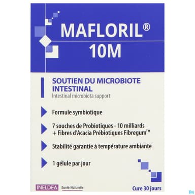 Ineldea Isn Mafloril 10m Soutient La Flore Intestinale Gelule 30