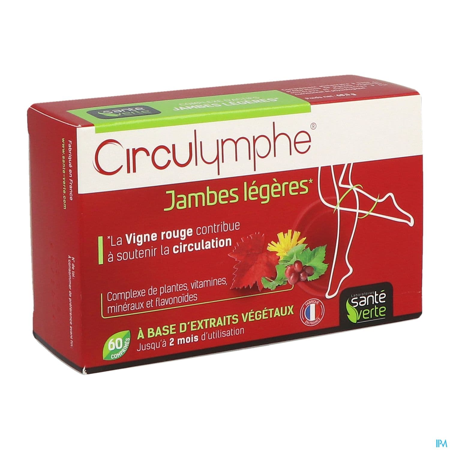 CIRCULYMPHE SANTE VERTE CPR60
