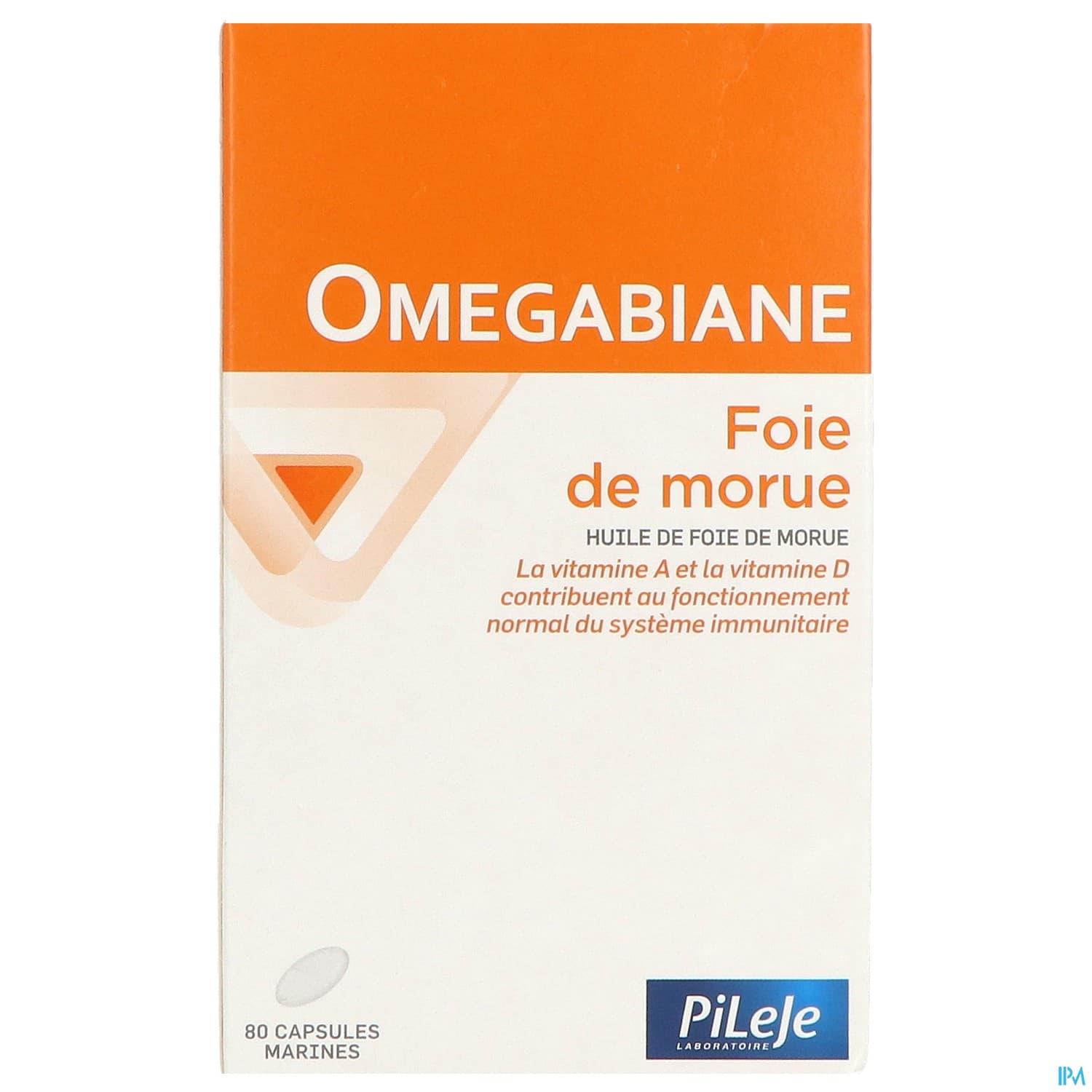Pileje Omegabiane Foie Morue Capsule 80