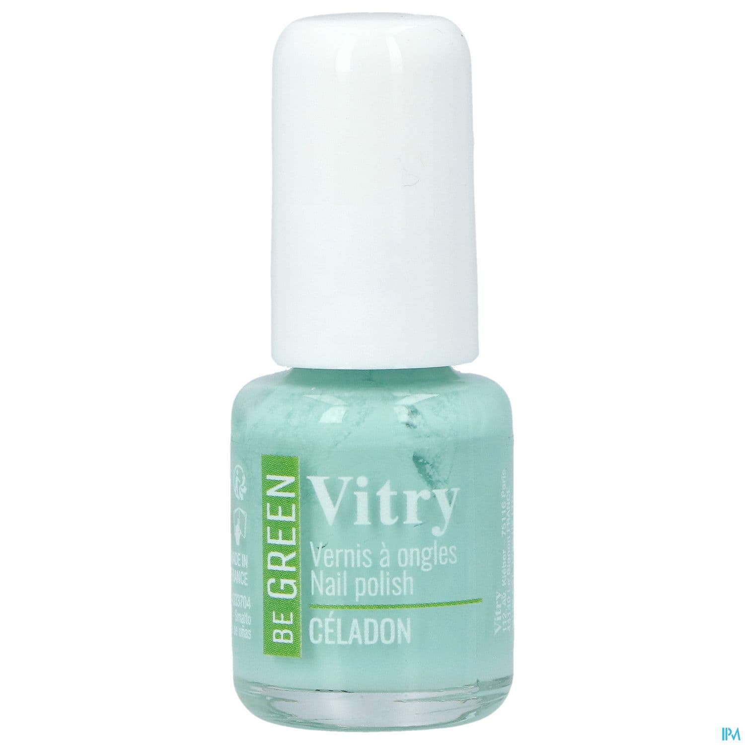 Vitry Be Green Vernis Ongles Celadon 6ml