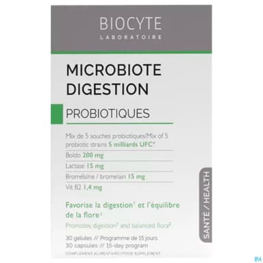 BIOCYTE MICROBIOTE DIGEST GELUL30