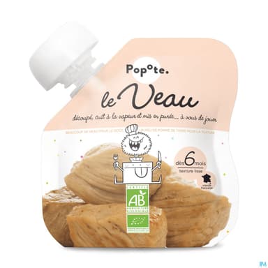 POPOTE PUREE VEAU 60G
