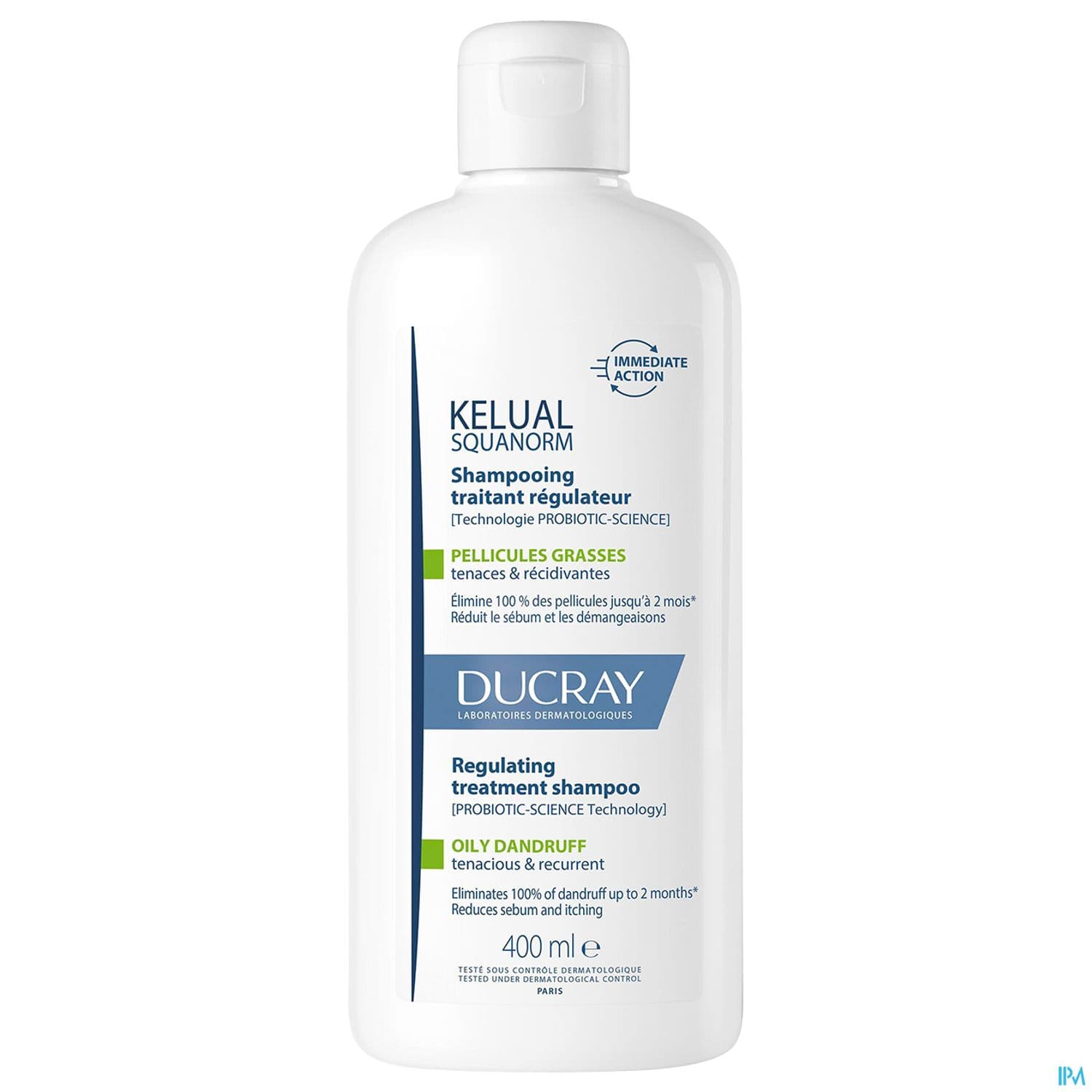 SQUANORM SH PELLIC GRAS 400ML