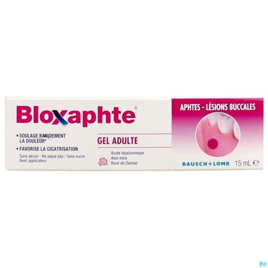 Bloxaphte Gel Adulte Tube Canule 10ml