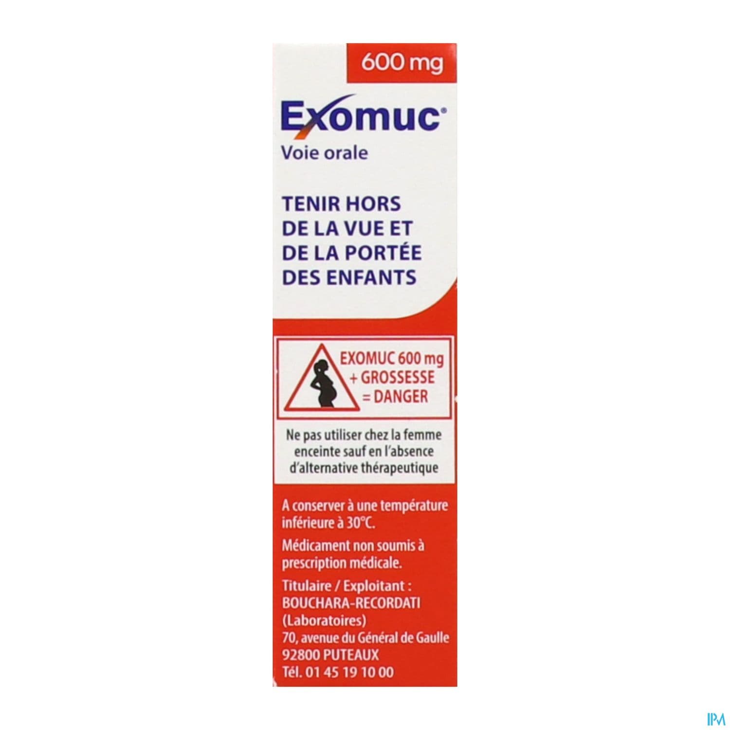 EXOMUC 600MG SACHET 6