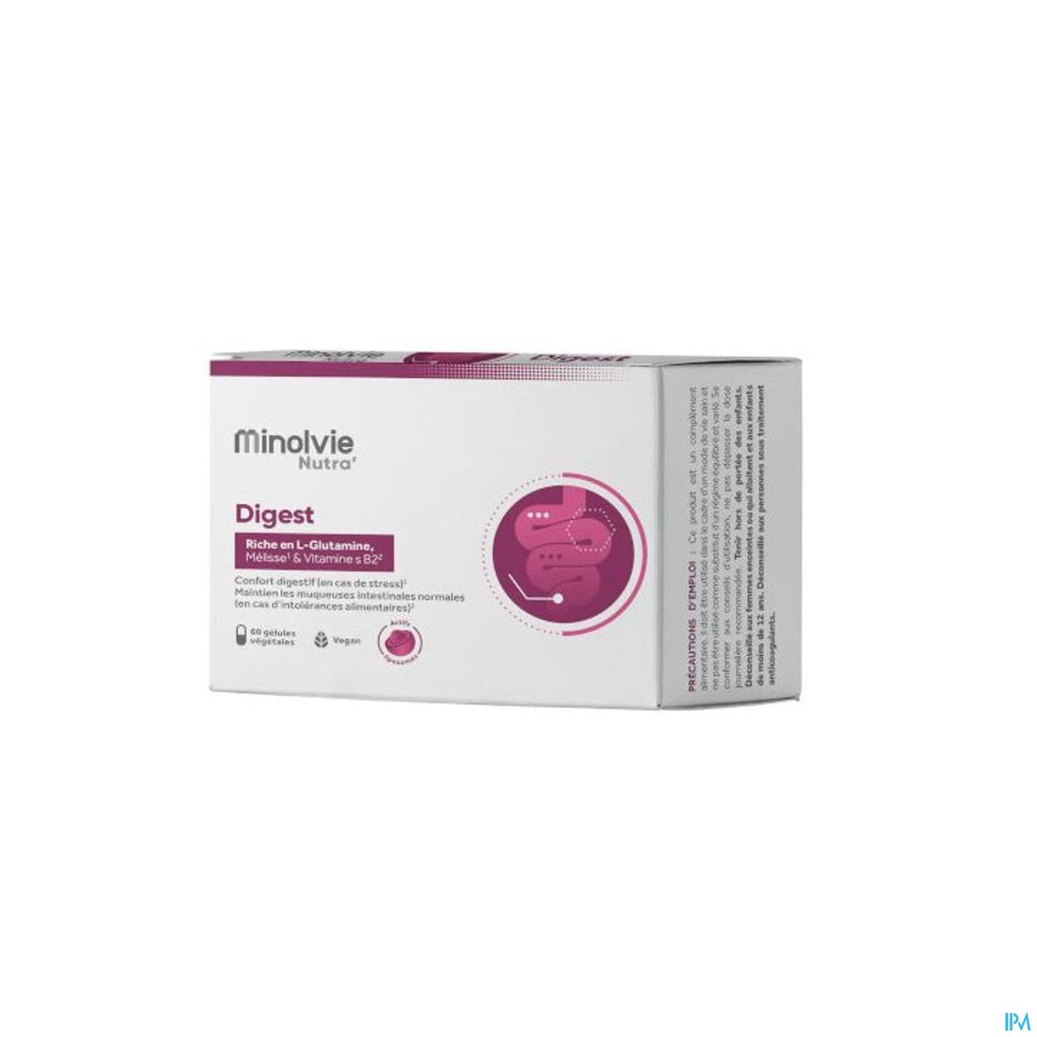 Minolvie Nutra Digest Gelule 60 — Pharmacie Lafayette de Roubaix