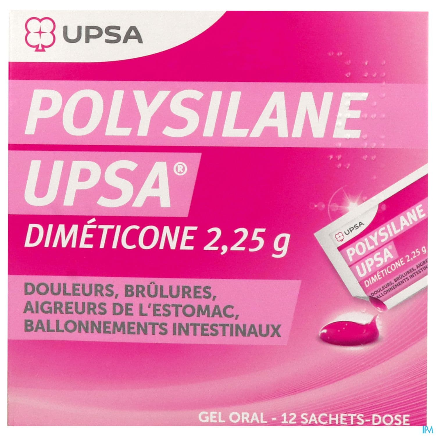POLYSILANE UPSA GEL ORAL SACH-DOS SACH/12