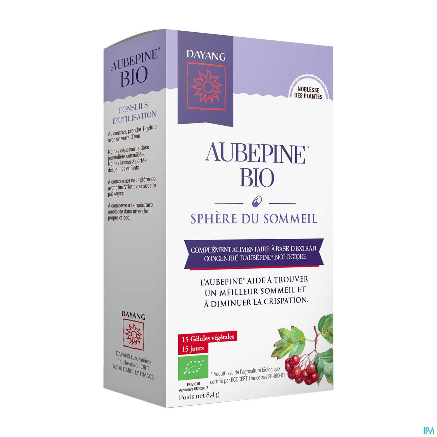 Dayang Aubepine Bio Gelule 15