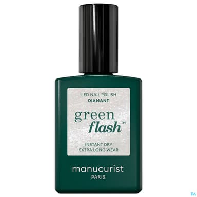 Manucurist Green Flash Vernis A Ongles Diamant 15ml