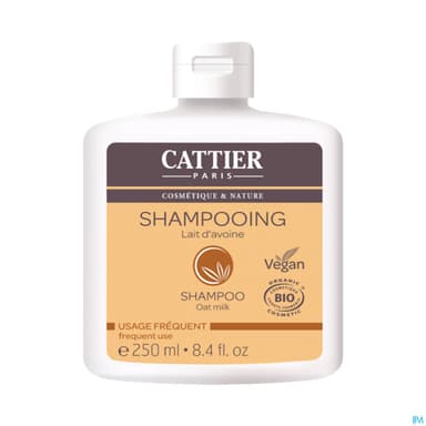 CATTIER SH US/FREQ LAIT AVOIN250ML