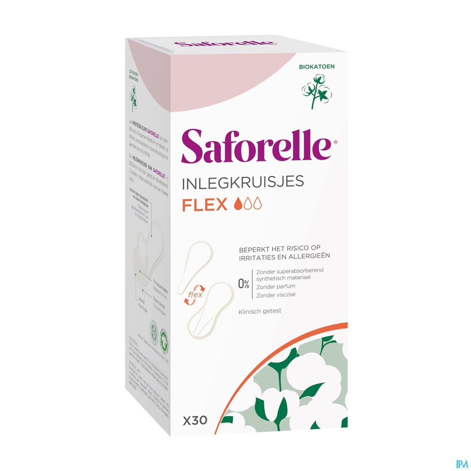 SAFORELLE COTON PROT SLIP FLEX 30