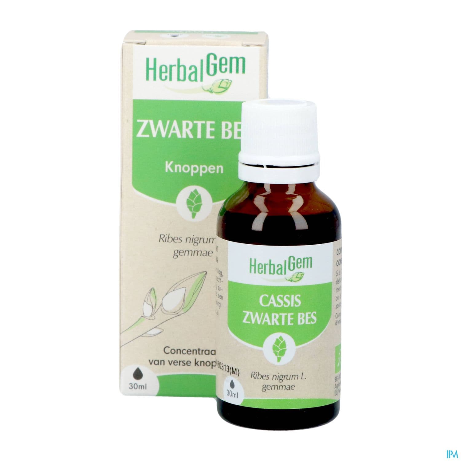 Herbalgem Cassis Bourgeon Macerat Glycerine Bio 30ml