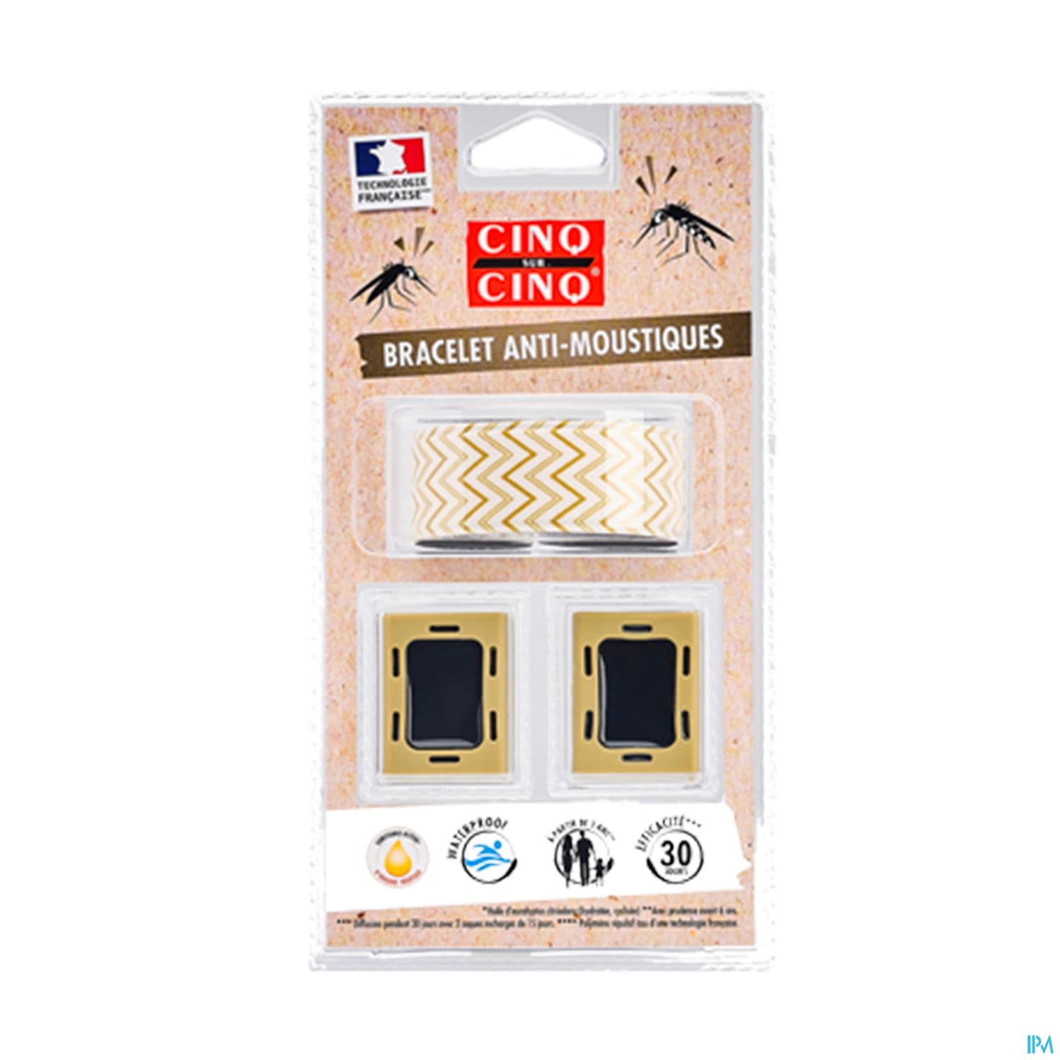 Cinq Sur Cinq Bracelet Moustique White Summer