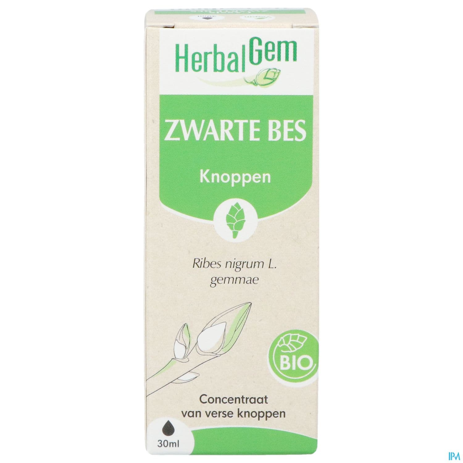 Herbalgem Cassis Bourgeon Macerat Glycerine Bio 30ml