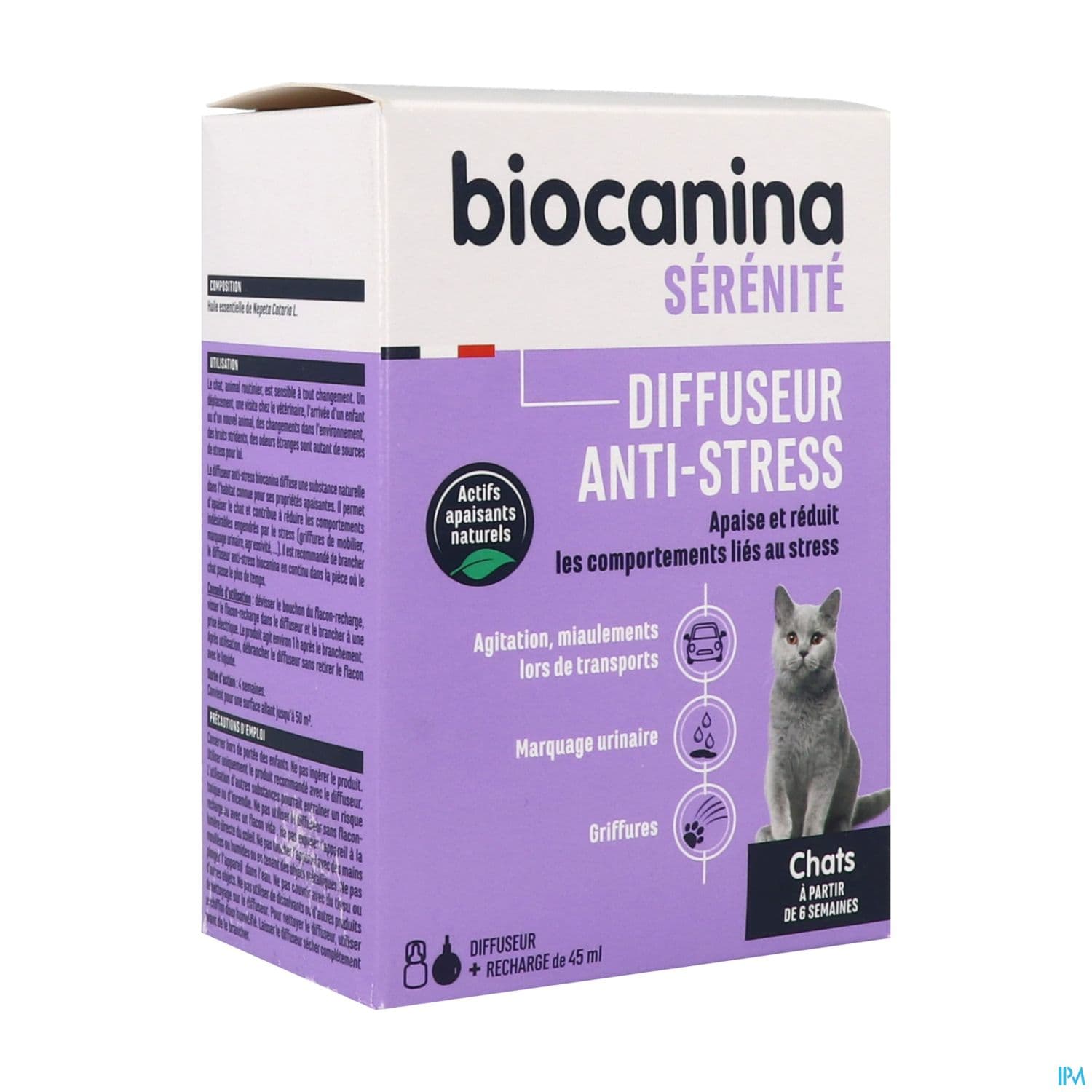BIOCANINA DIFFUS A/STRESS +RECH