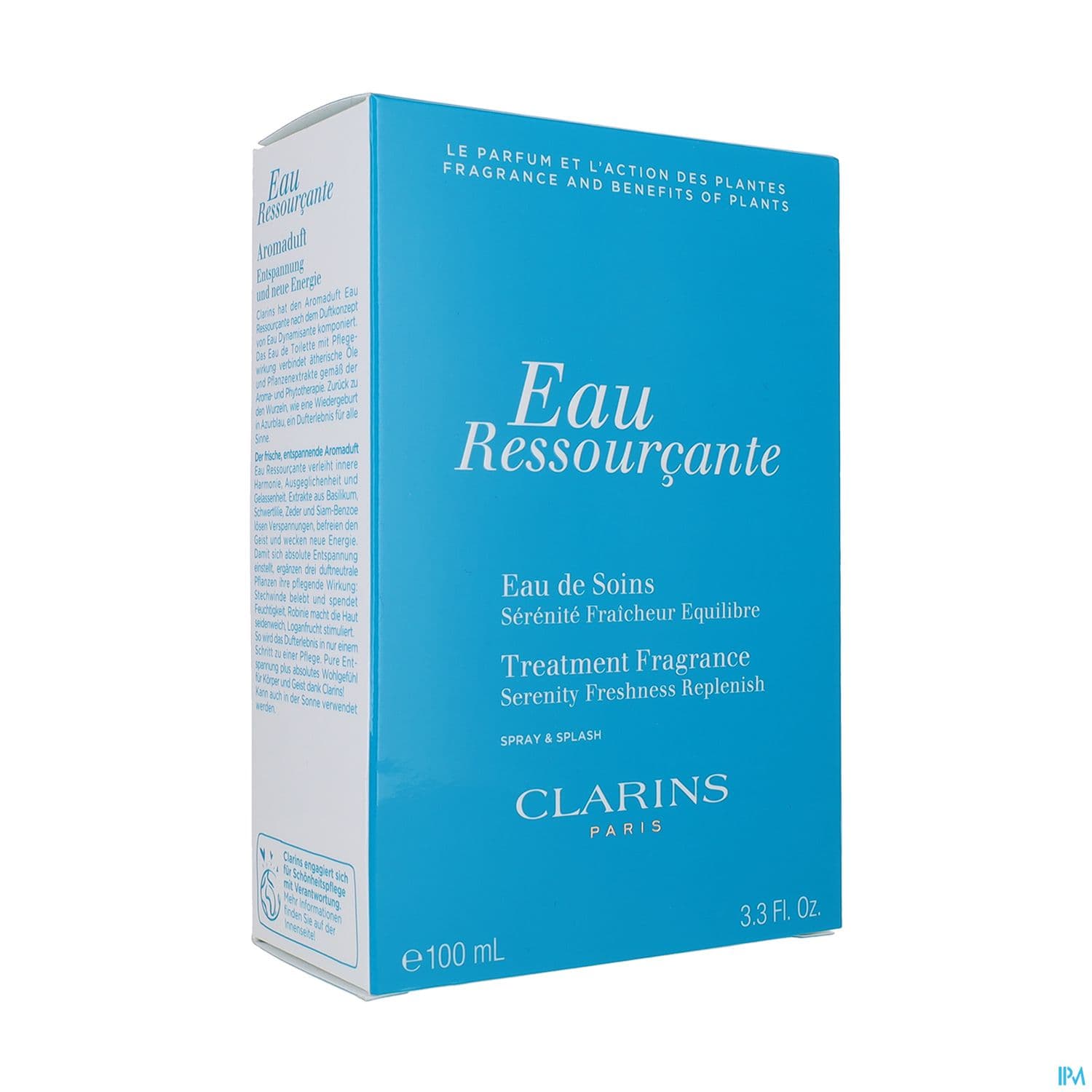 CLARINS EAU RESSOUR SPR/SPLA 100ML