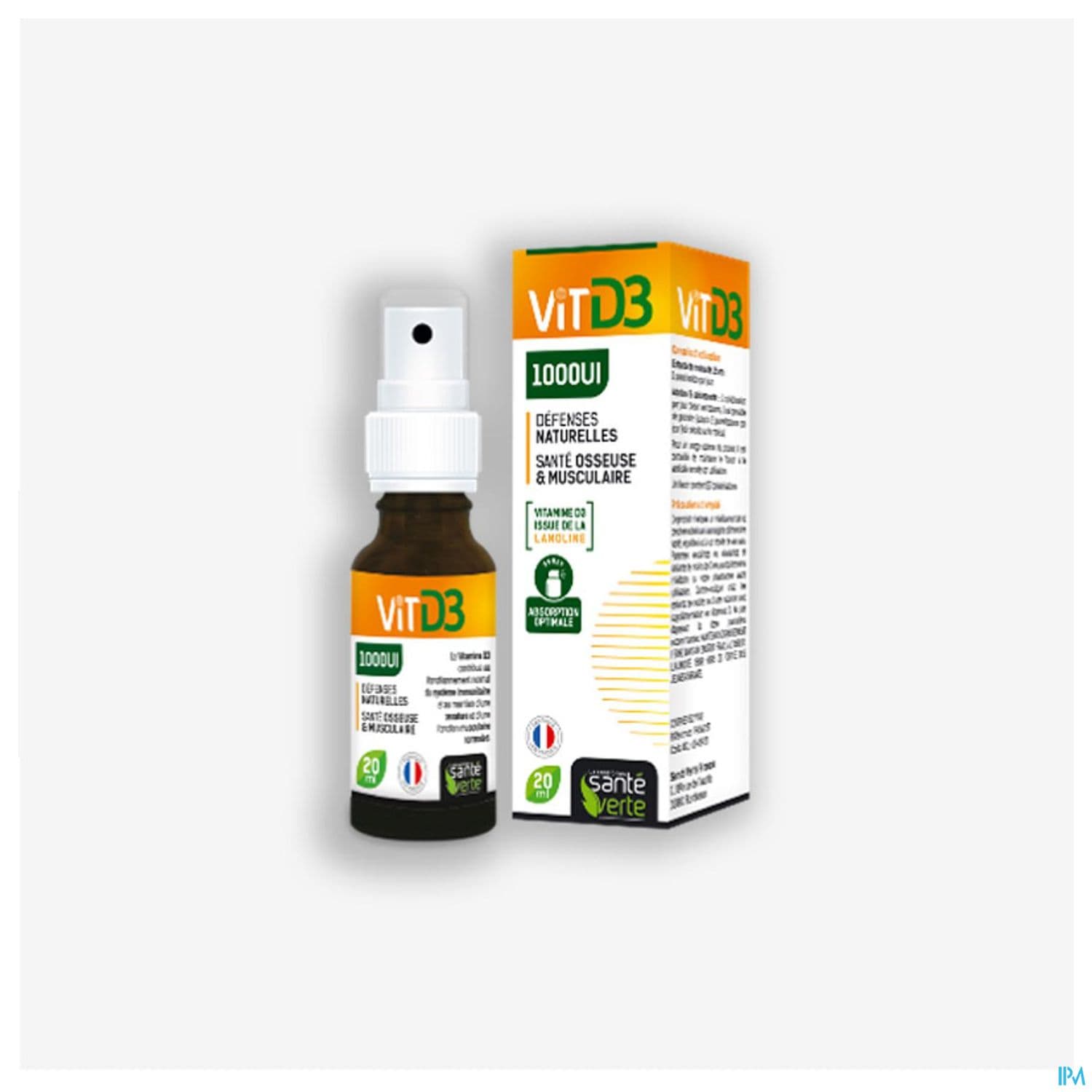 Sante Verte Vitd3 1000ui Spray 20ml