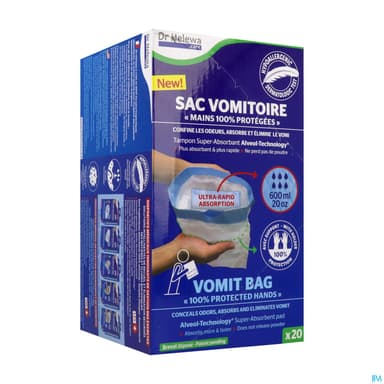 DR HELEWA SAC VOMITOIRE 600MLX20