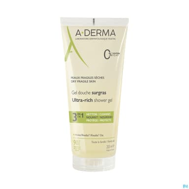 A-DERMA GEL DCH SURGRAS 200ML