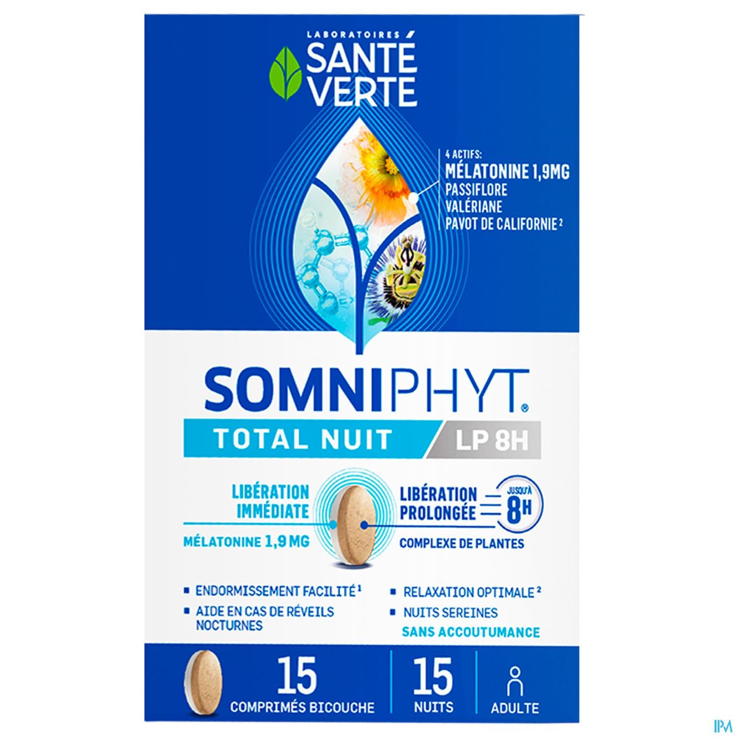 SOMNIPHYT TOTAL NUIT LP1,9MG CPR15