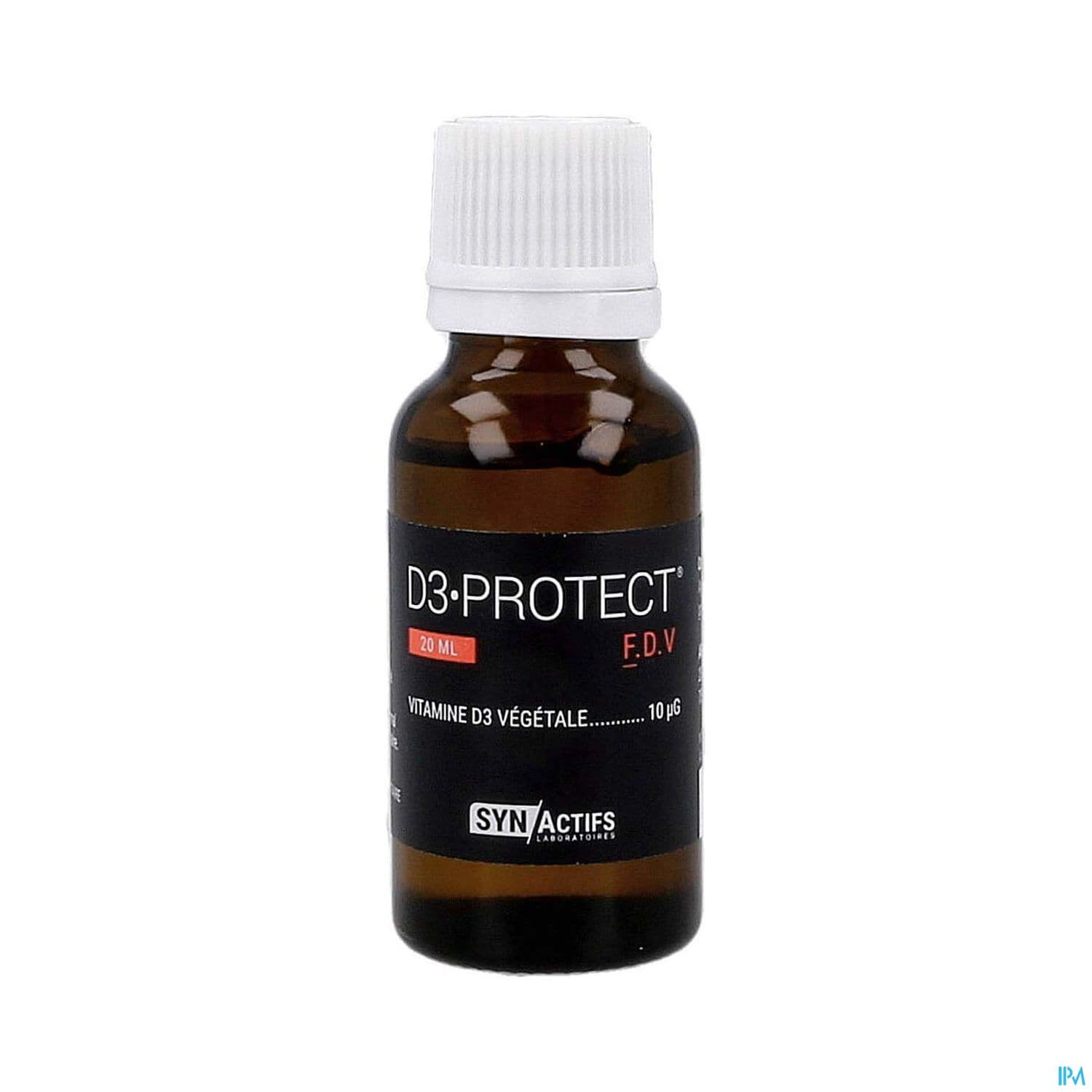 Synactifs D3 Protect Vitamine Vegetale Solution Buvable 20ml