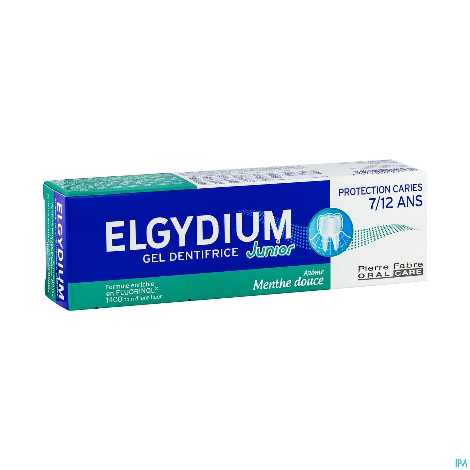 Elgydium Junior Protection Caries Gel 7/12ans Menthe Douce 50ml