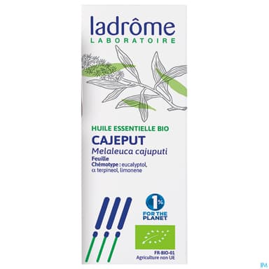 Ladrome Huile Essentielle Bois Cajeput Bio 10ml