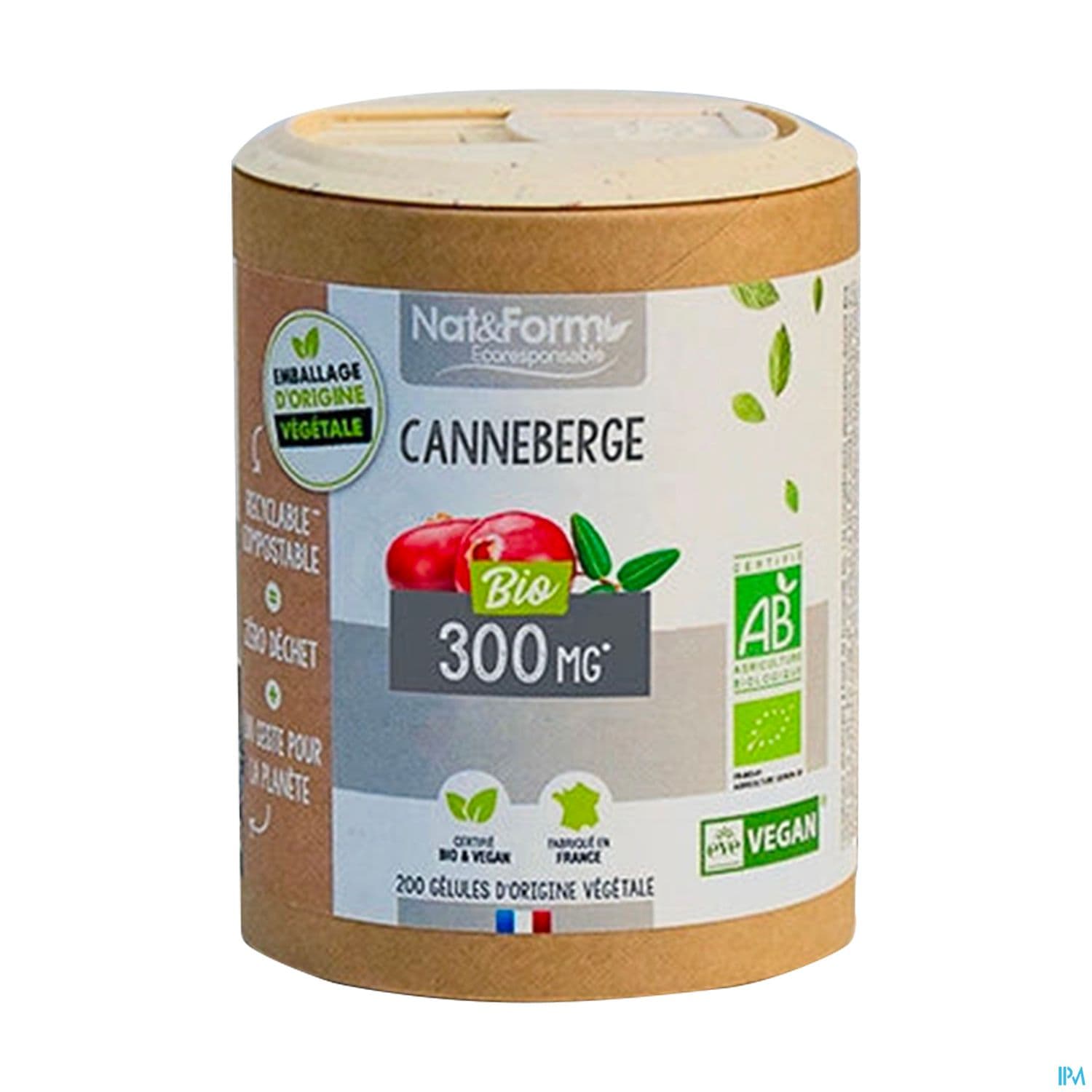 NAT&FORM ECO CANNEBER BIO GELU 200