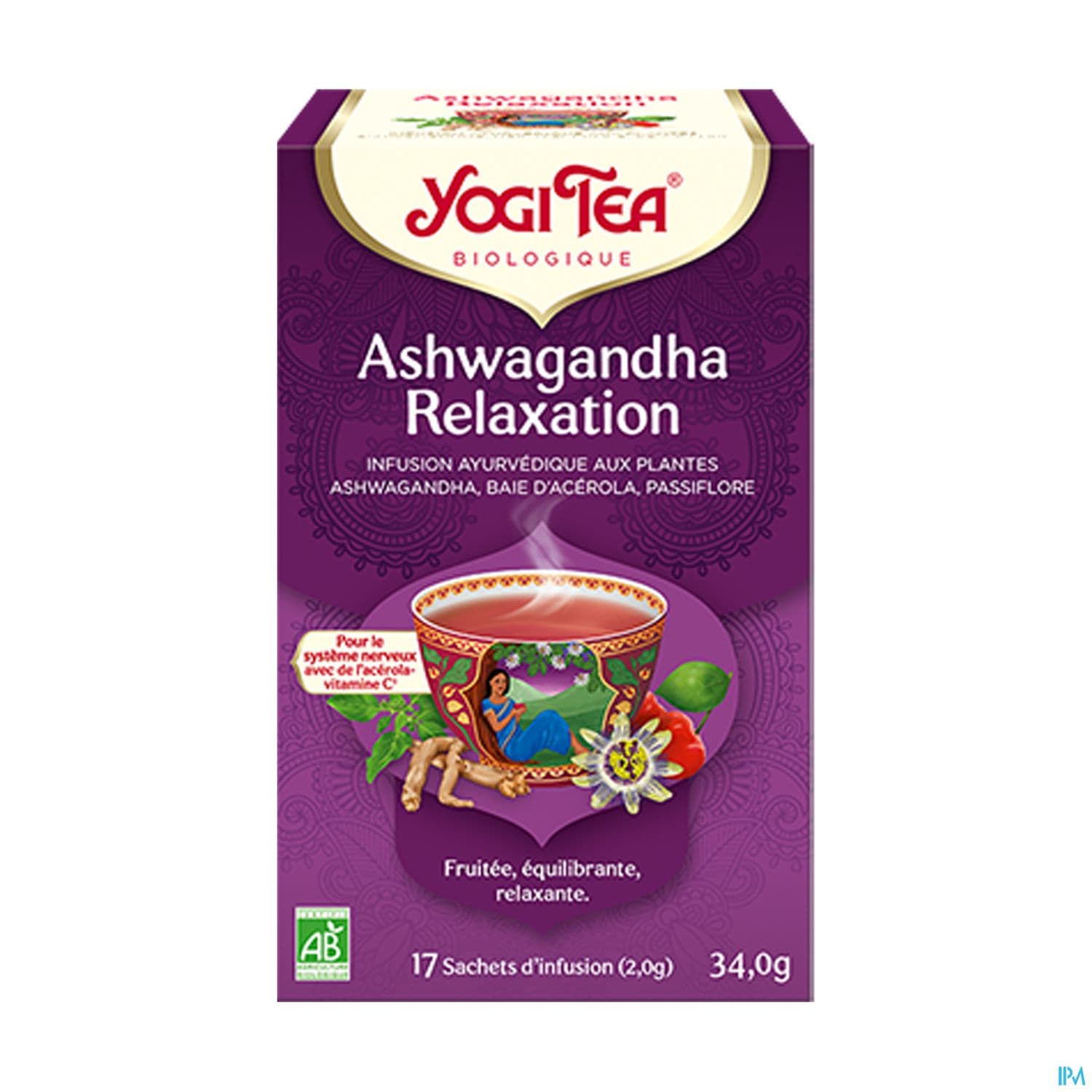 YOGI TEA ASHWAGANDHA RELAX SACH 17