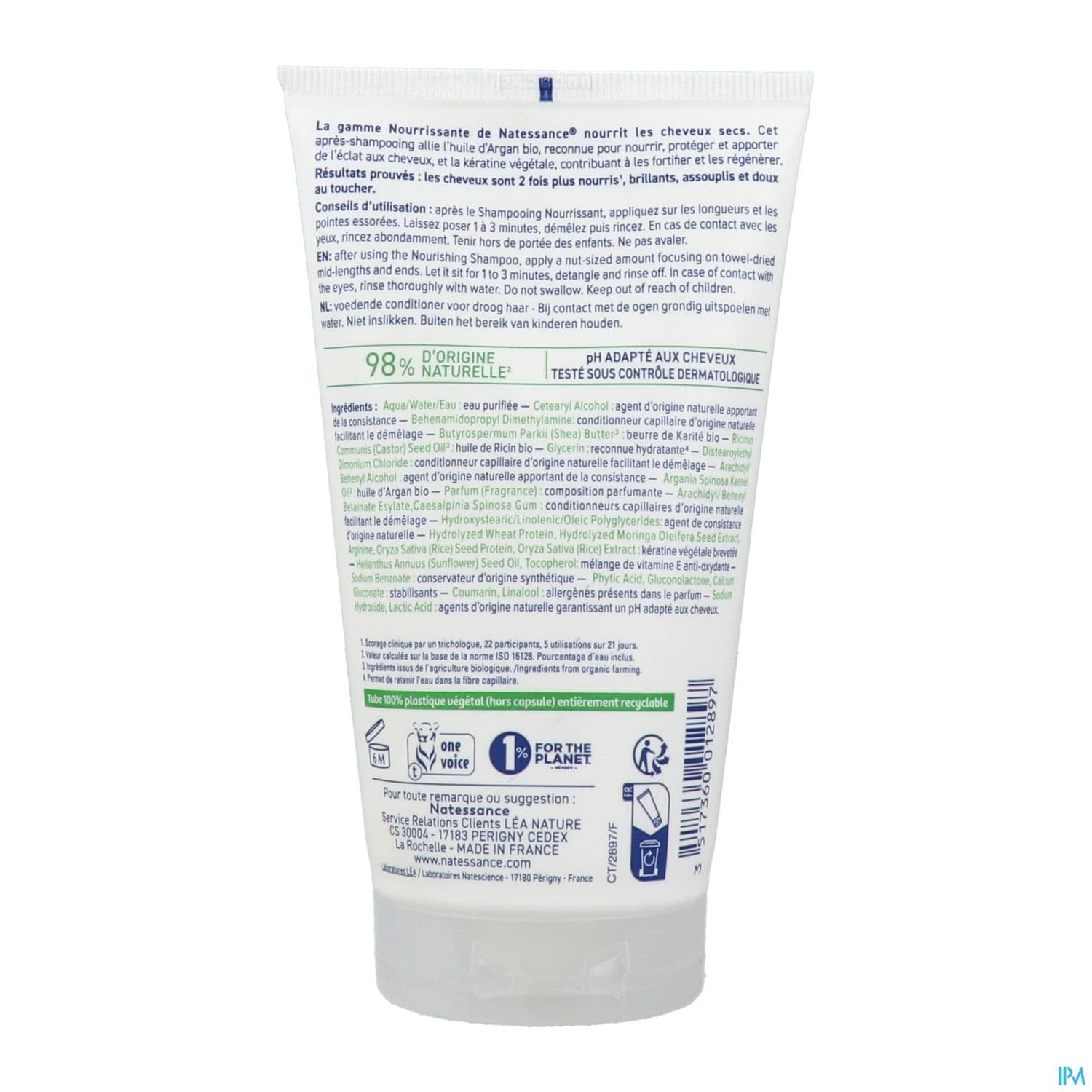 NATESSANCE AP/SH ARGAN/KERA 150ML
