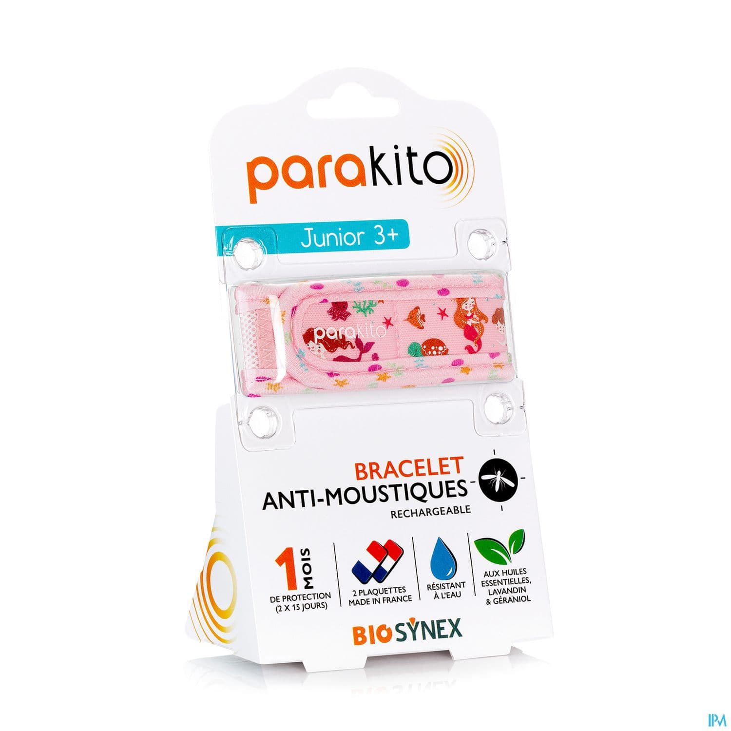 Parakito Bracelet Antimoustique Rechargeable Junior Sirenes