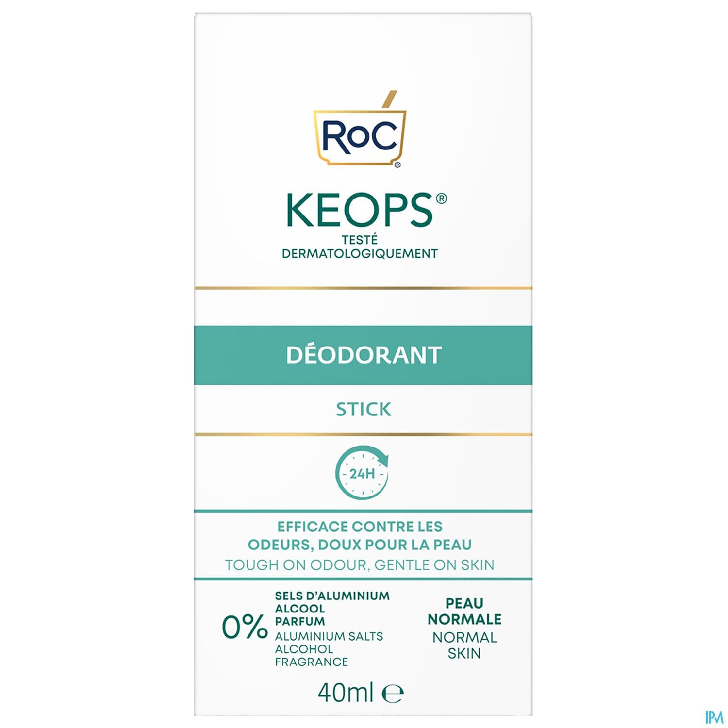 KEOPS DEOD STICK 24H PN 40ML