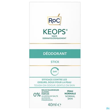 KEOPS DEOD STICK 24H PN 40ML