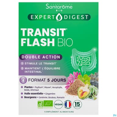 Santarome Transit Flash Bio Comprime 15
