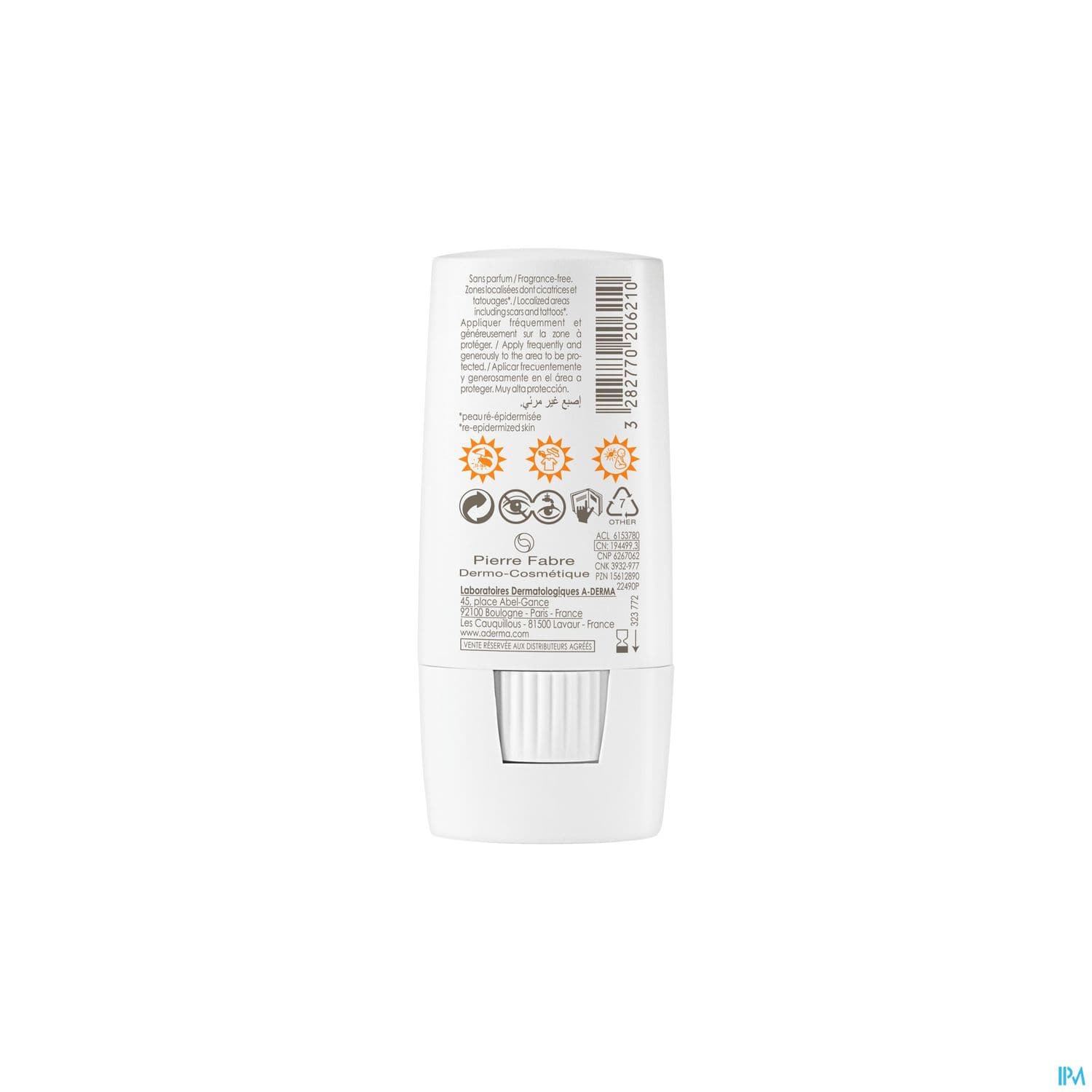 A Derma Protect Xtrem Stick Invisible Spf50+ 8g