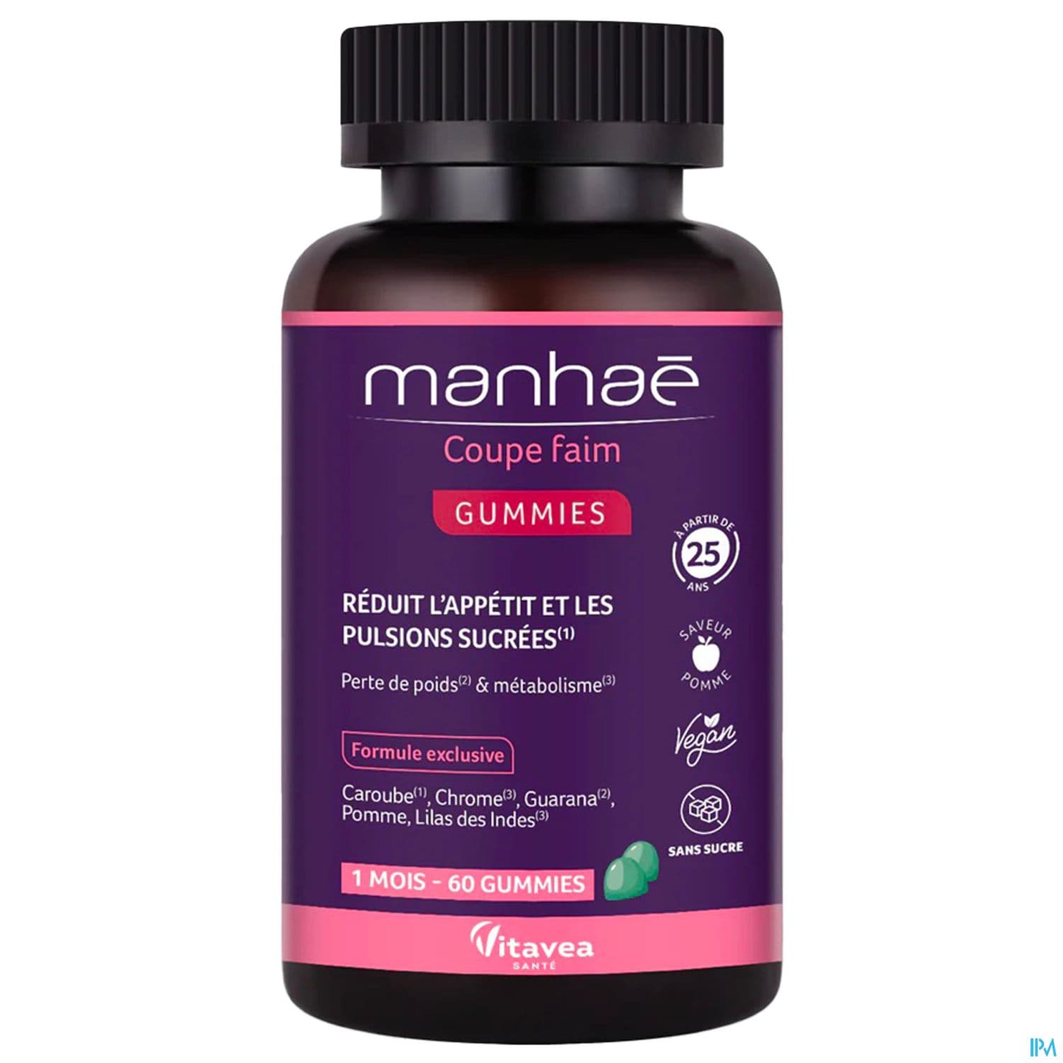 Vitavea Manhae Coupe Faim Gummies 60