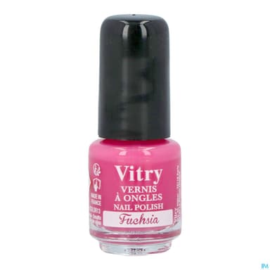 Vitry Vernis Ongles Fuschia Mini 4ml