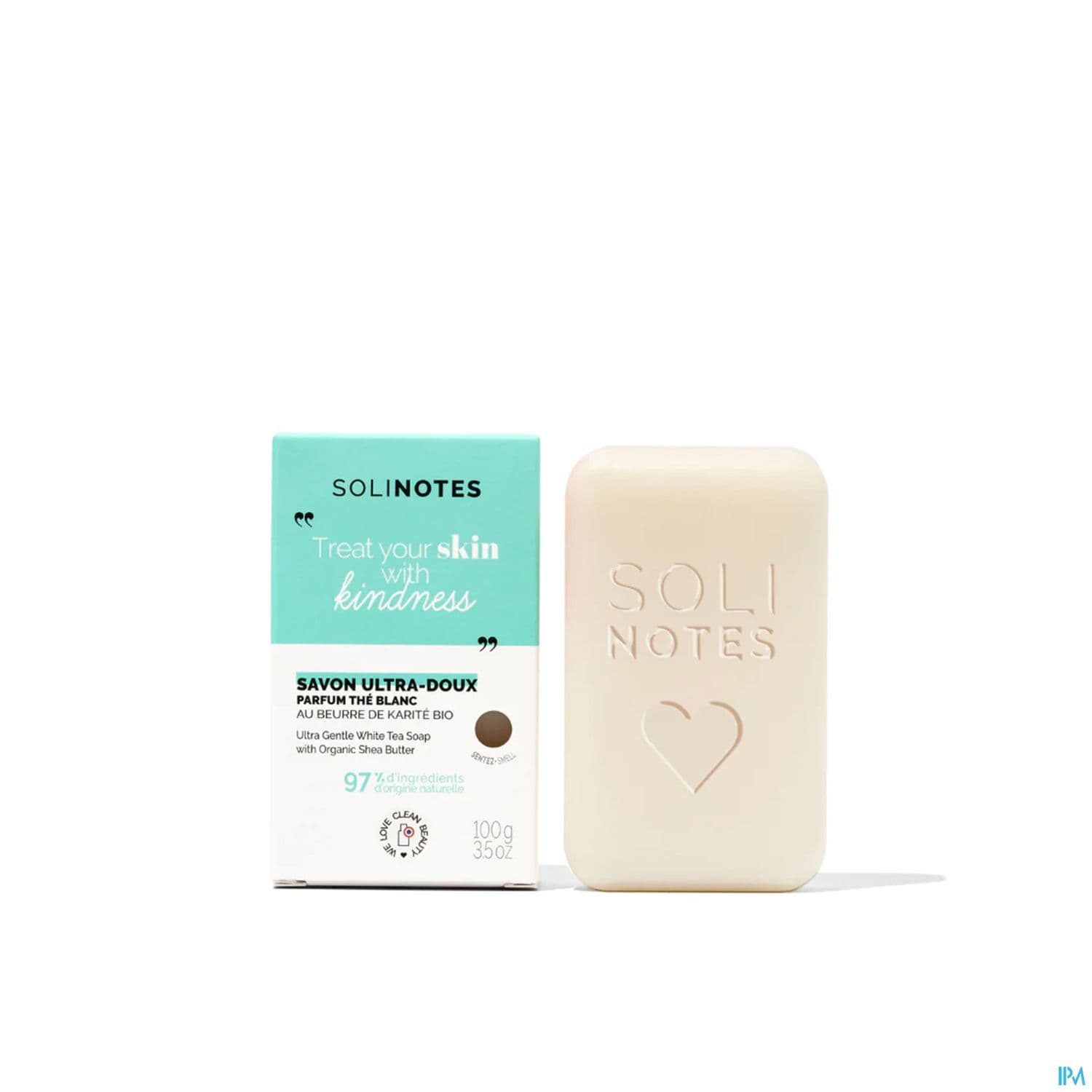 Solinotes Savon Solide The Blanc 100g