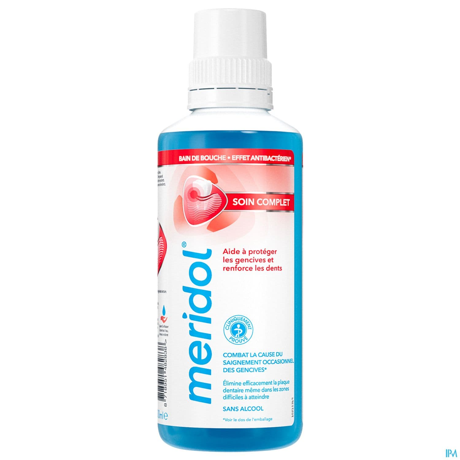 Meridol Soin Complet Bain De Bouche Fluore 400ml