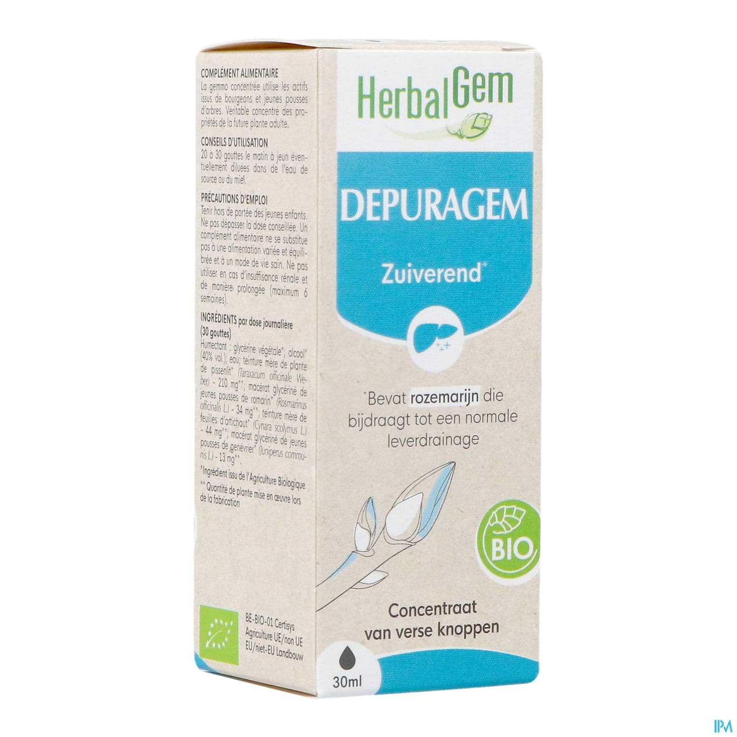 HERBALGEM DEPURAGEM BIO 30ML