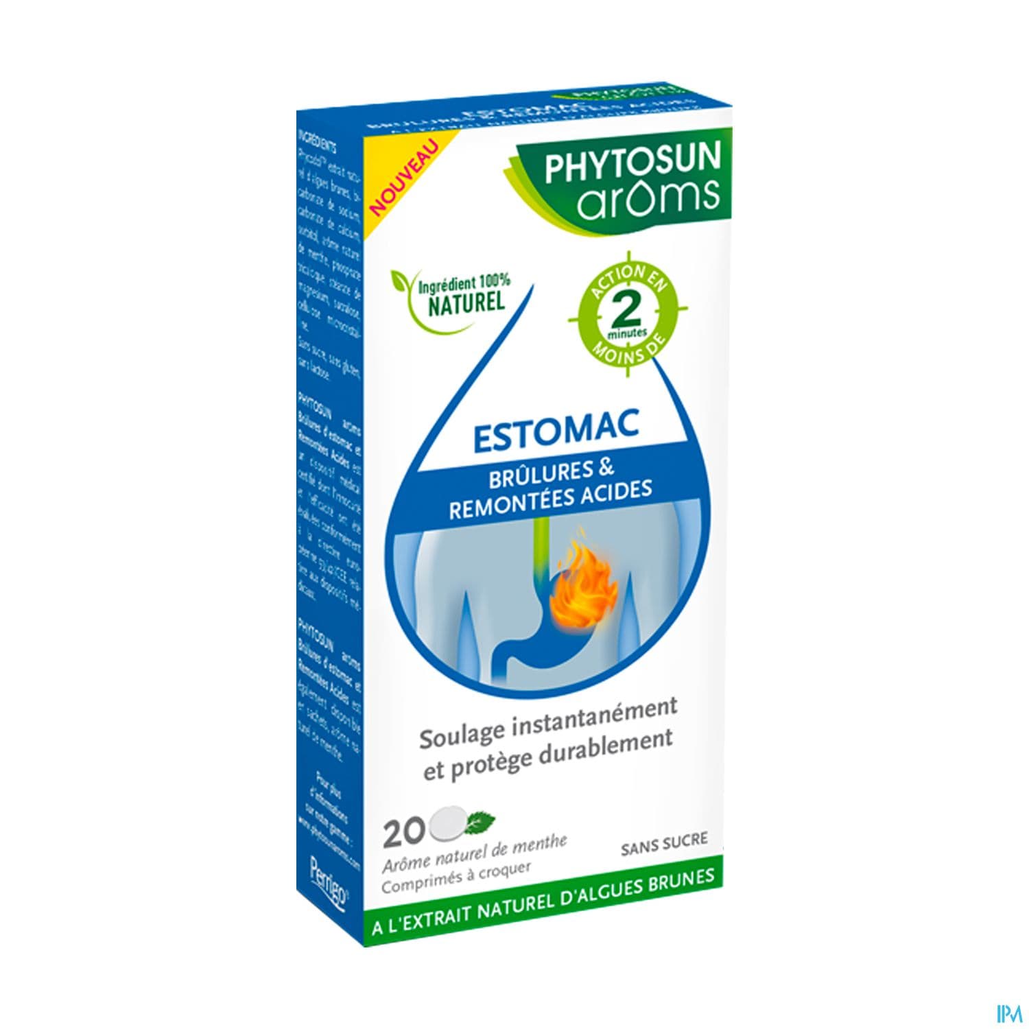 Phytosun Aroms Estomac Sans Sucre Comprime 20
