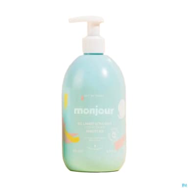 Monjour Gel Lavant Corps Et Cheveux Ultra Doux Et Des La Naissance 500ml