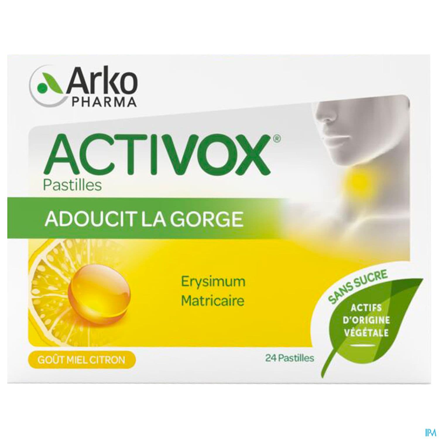 ACTIVOX PASTILLE MIEL CITRON