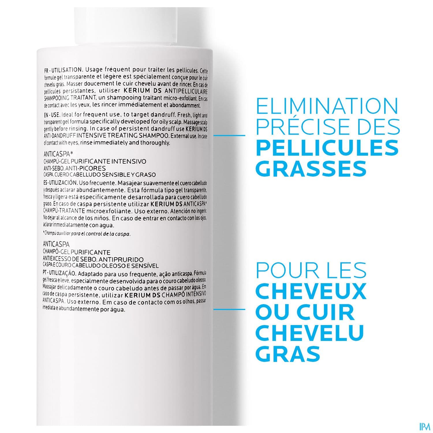 KERIUM SH A/PEL CH/GRAS GEL 200ML