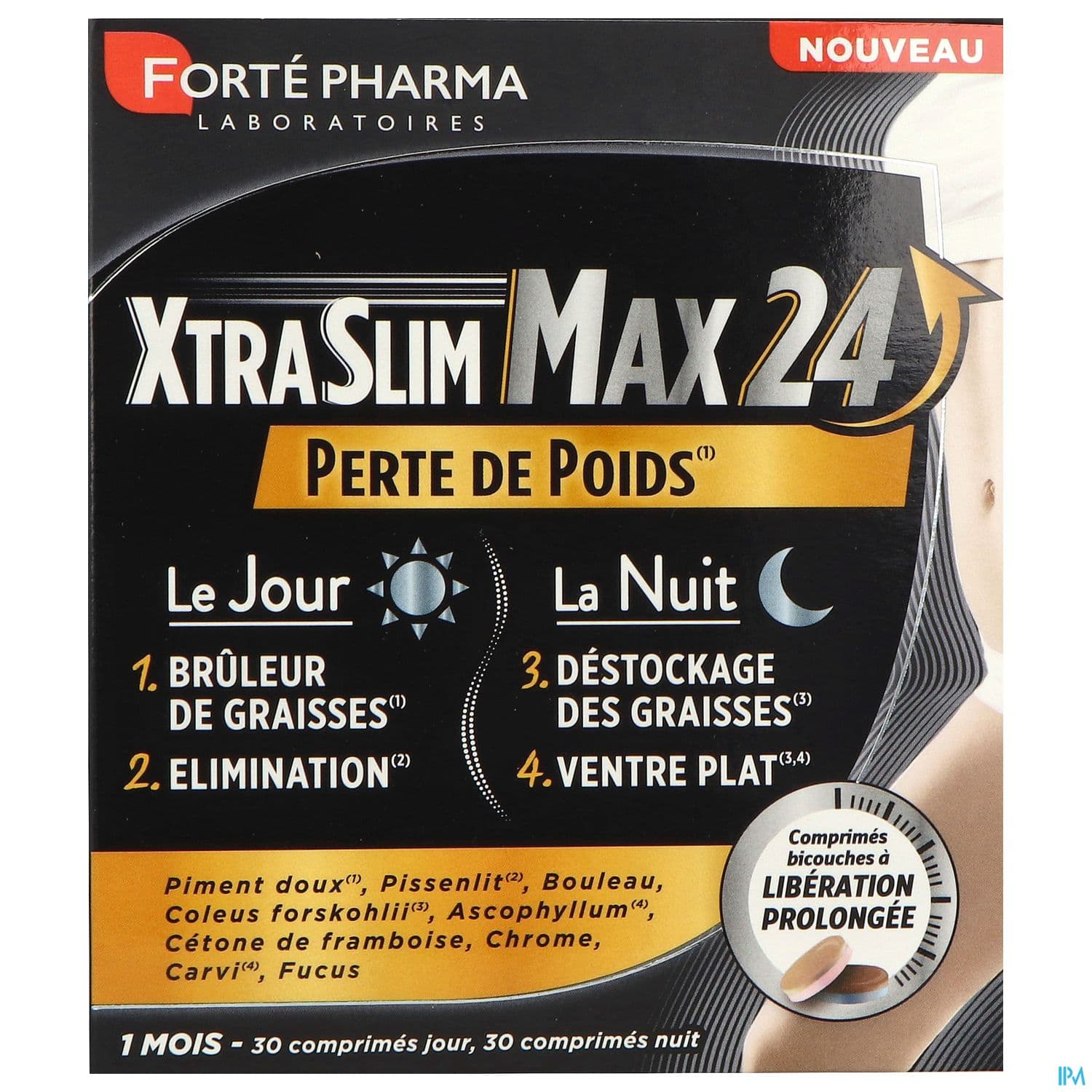 Forte Pharma Xtraslim Max 24 Comprime Bicouche 60