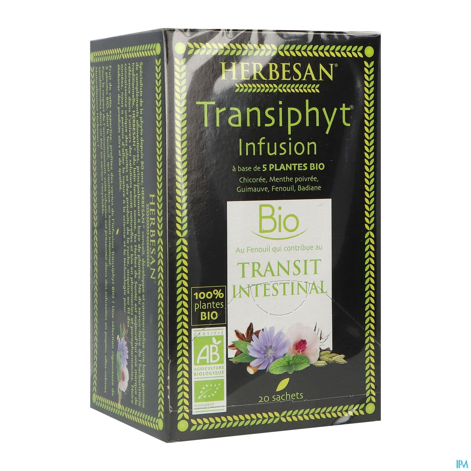 Herbesan Transiphyt Infusion Bio Sachet 20
