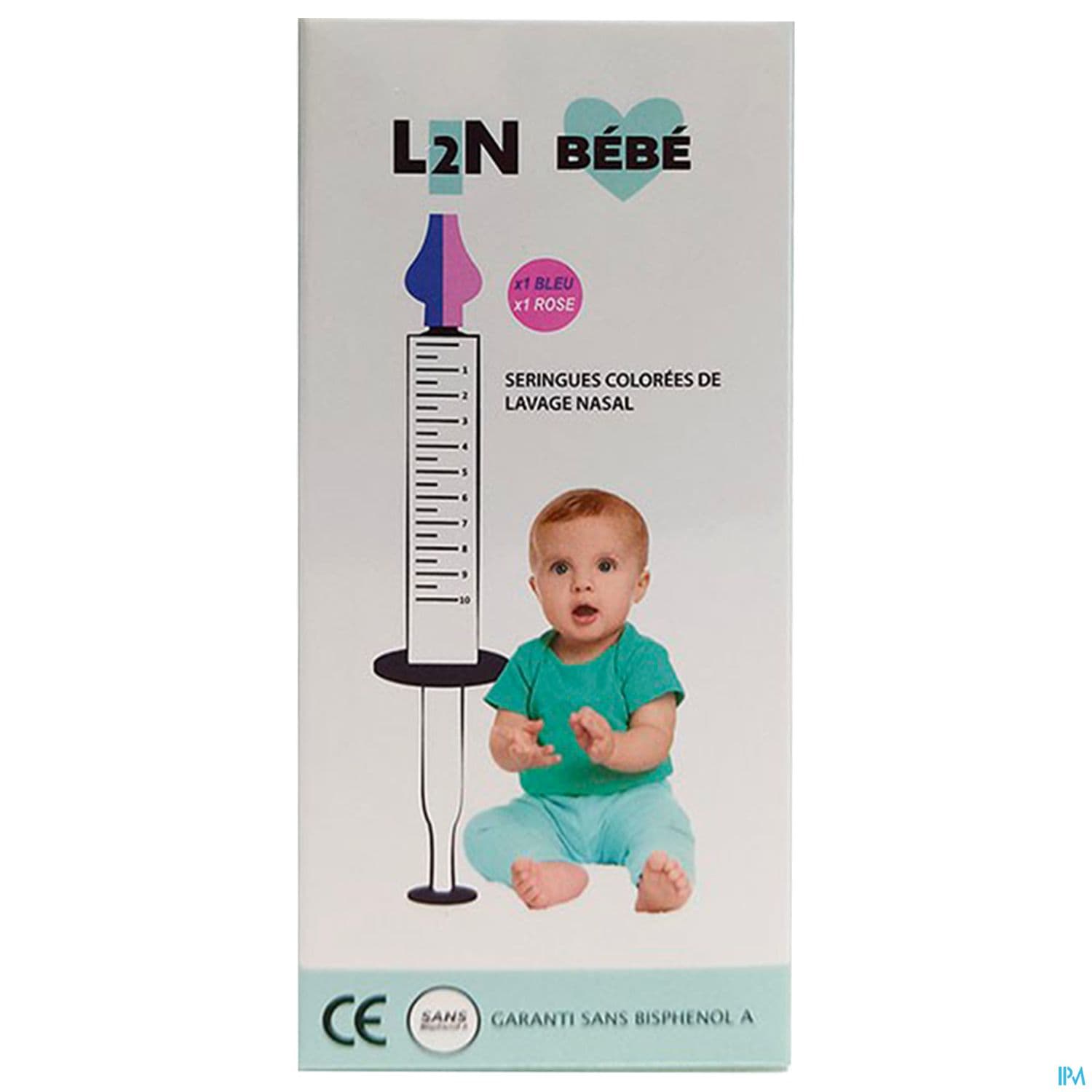 L2N BEBE SERINGUE LAVAGE NASAL X2